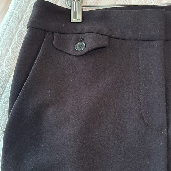 Loft size 6 flat front black pant - Picture 3 of 4